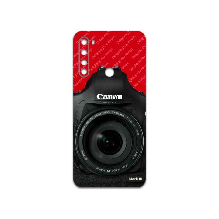 برچسب پوششی ماهوت مدل Canon-Logo مناسب برای گوشی موبایل شیائومی Redmi Note 8 2021 MAHOOT Canon-Logo Cover Sticker for Xiaomi Redmi Note 8 2021